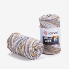 YARNART MACRAME COTTON VR - MACRAME CORD VARIEGATED - 918