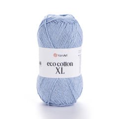 YARNART ECO COTTON XL - KNITTING YARN BABY BLUE - 770