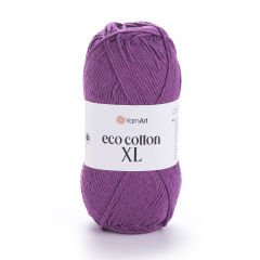 YARNART ECO COTTON XL - KNITTING YARN PURPLE - 772