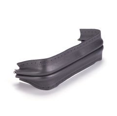 HIDDEN BAG FRAME IN LEATHER 25 CM GREY