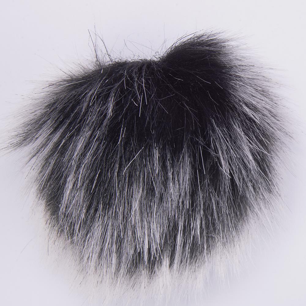 YARNART FURRY POMPONS - POM POM GREY - 54