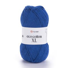 YARNART ECO COTTON XL - KNITTING YARN INDIGO BLUE - 774