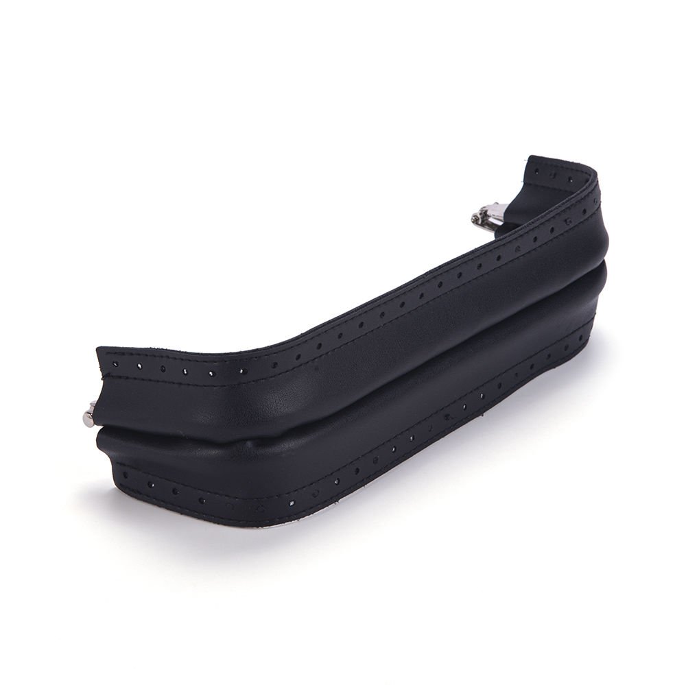 HIDDEN BAG FRAME IN LEATHER 25 CM BLACK