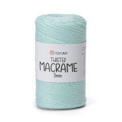YARNART TWISTED MACRAME 3 MM - MACRAME CORD AQUAMARINE - 775