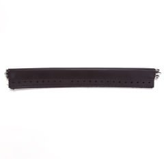 SNAP BAG FRAME IN LEATHER 25 CM BROWN