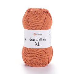 YARNART ECO COTTON XL - KNITTING YARN ORANGE - 779