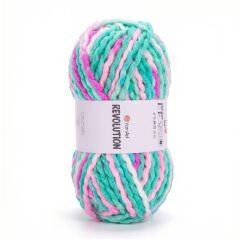 YARNART REVOLUTION - MULTICOLOR KNITTING YARN VARIEGATED - 1613