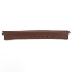 SNAP BAG FRAME IN LEATHER 25 CM GINGER