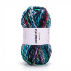 YARNART REVOLUTION - MULTICOLOR KNITTING YARN VARIEGATED - 1614