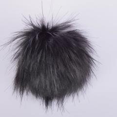 YARNART FURRY POMPONS - POM POM ANTHRACITE - 63