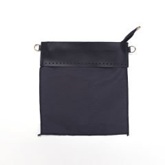 BAG ZIPPER WITH LINING 28 CM BLACK