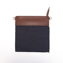 BAG ZIPPER WITH LINING 28 CM GINGER