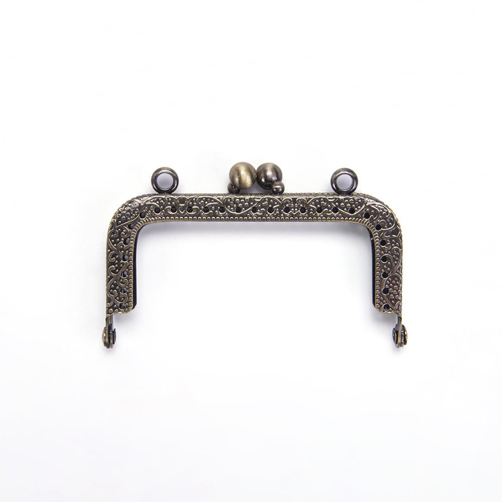 RECTANGLE BAG FRAME 8.5 CM BRONZE