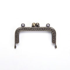 RECTANGLE BAG FRAME 8.5 CM BRONZE