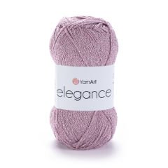 YARNART ELEGANCE - GLITTERY KNITTING YARN PINK - 110
