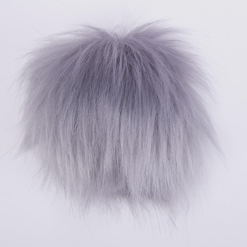 YARNART FURRY POMPONS - POM POM GREY - 70