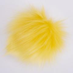 YARNART FURRY POMPONS - POM POM YELLOW - 71
