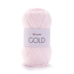 YARNART GOLD - GLITTERY KNITTING YARN BLUSH - 9853