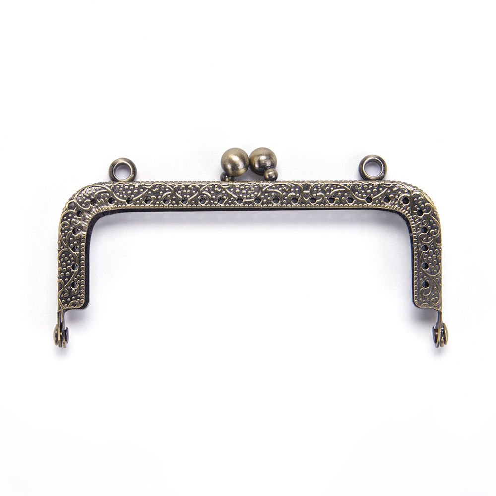 RECTANGLE BAG FRAME 10.5 CM BRONZE