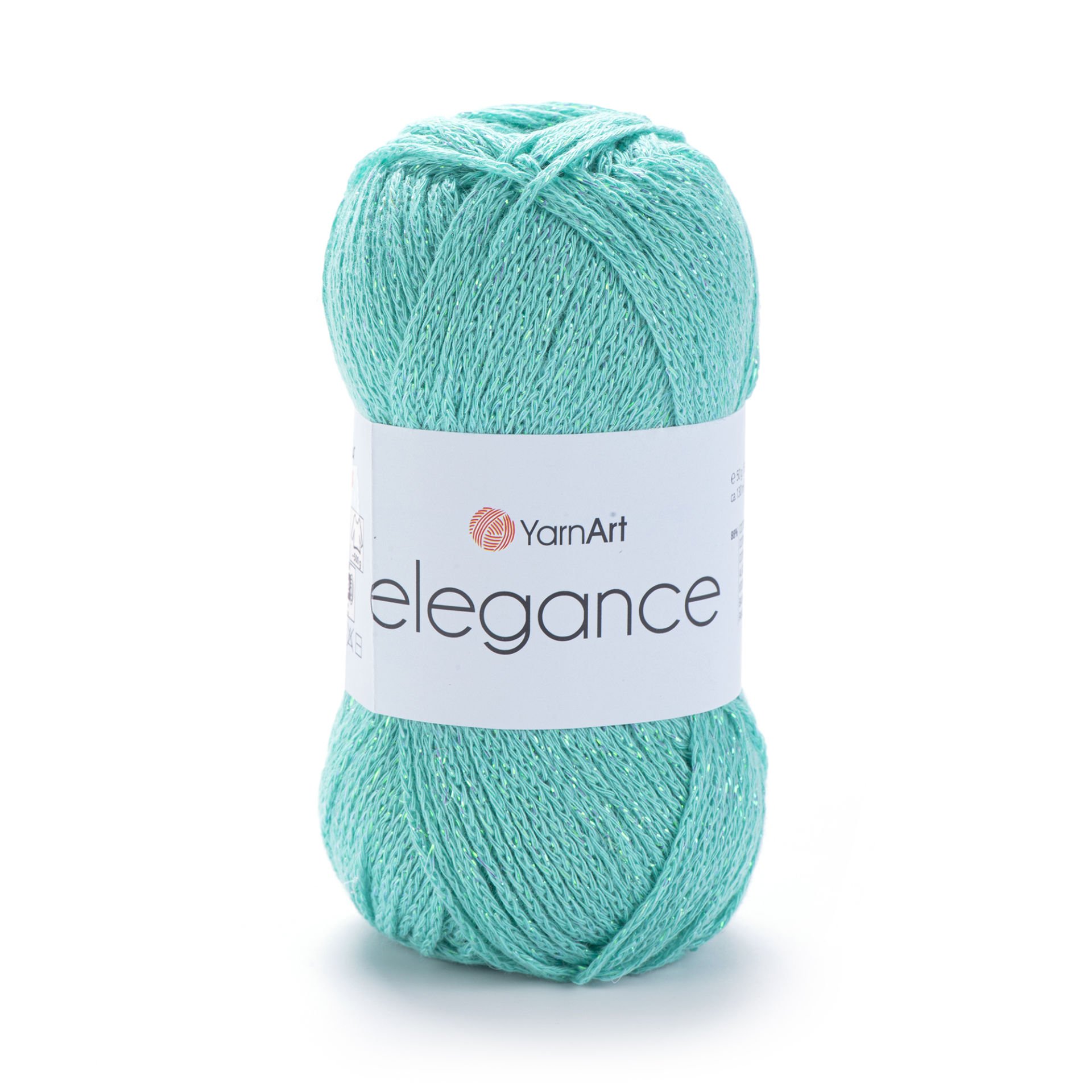 YARNART ELEGANCE - GLITTERY KNITTING YARN AQUAMARINE - 115