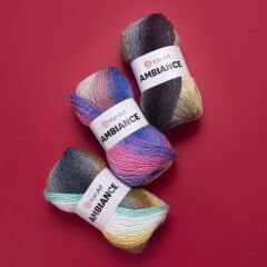 YARNART AMBIANCE - MULTICOLOR KNITTING YARN