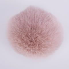 YARNART FURRY POMPONS - POM POM POWDER PINK - 76