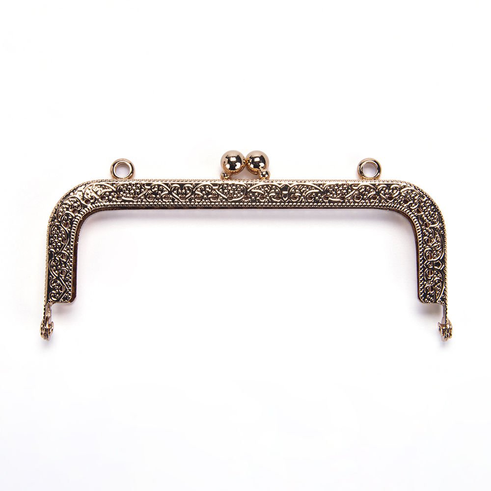 RECTANGLE BAG FRAME 12.5 CM ROSE