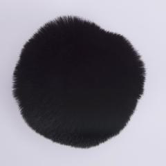 YARNART FURRY POMPONS - POM POM BLACK - 80
