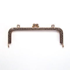 RECTANGLE BAG FRAME 16.5 CM ROSE