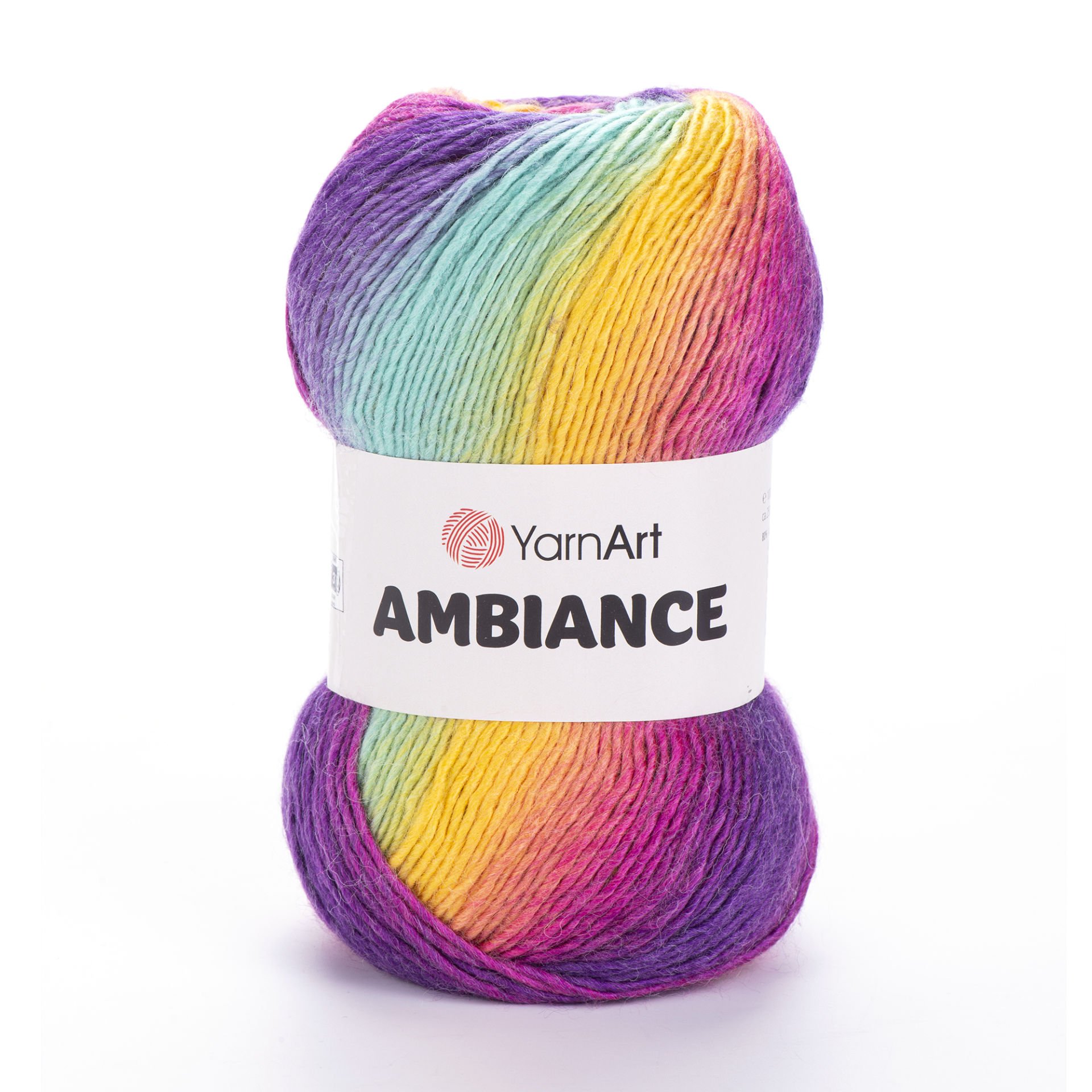 YARNART AMBIANCE - MULTICOLOR KNITTING YARN VARIEGATED - 160