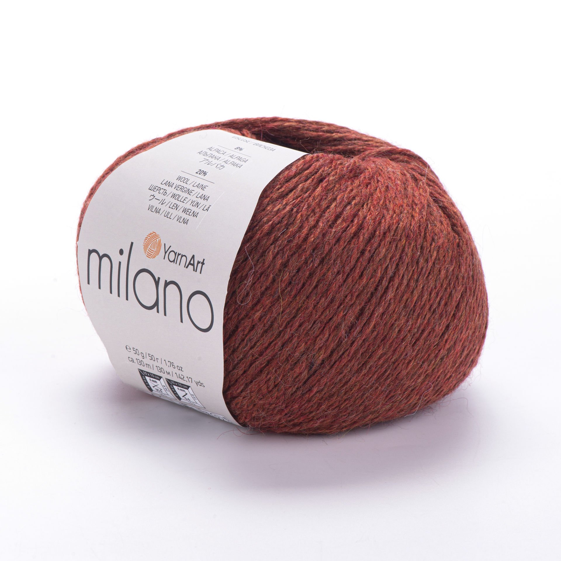 YARNART MILANO - KNITTING YARN TERRACOTTA - 857