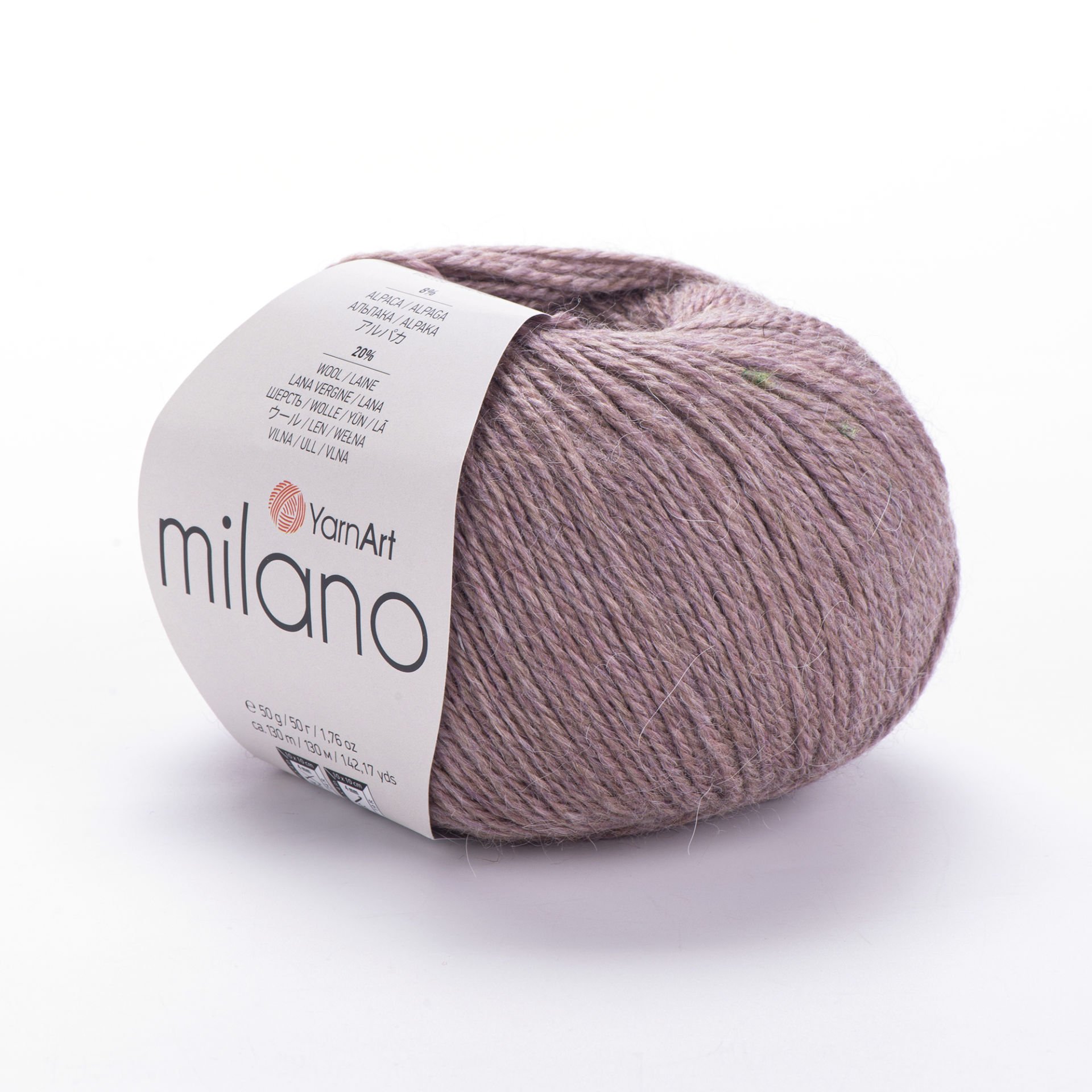 YARNART MILANO - KNITTING YARN DARK PINK - 858