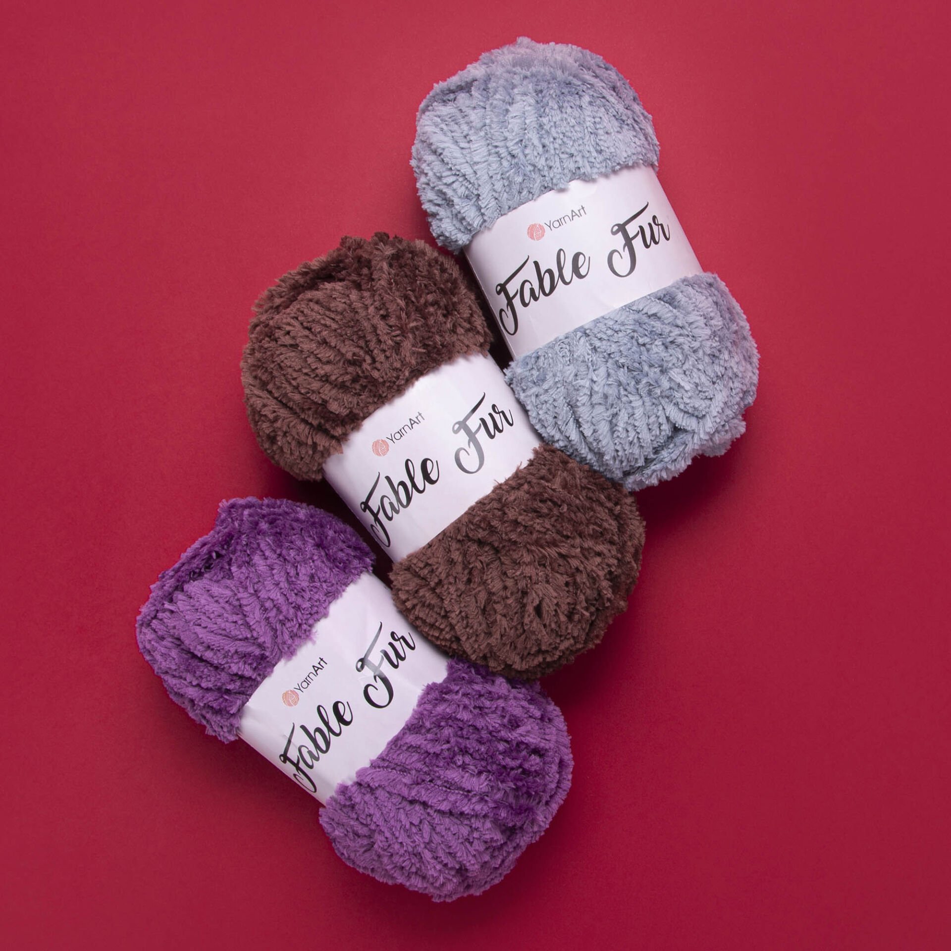 YARNART FABLE FUR - KNITTING YARN