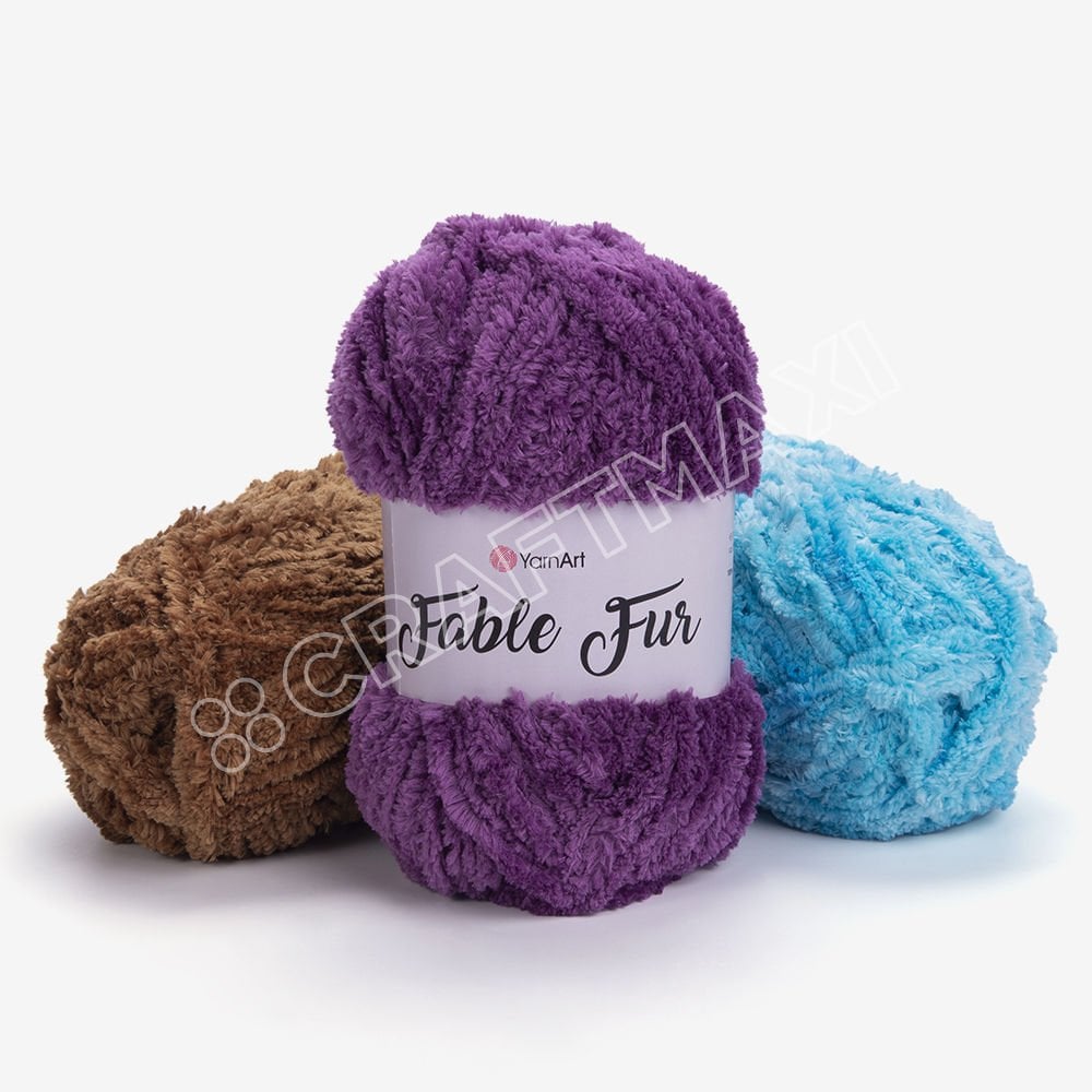 YARNART FABLE FUR - KNITTING YARN