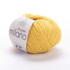 YARNART MILANO - KNITTING YARN DARK YELLOW - 863