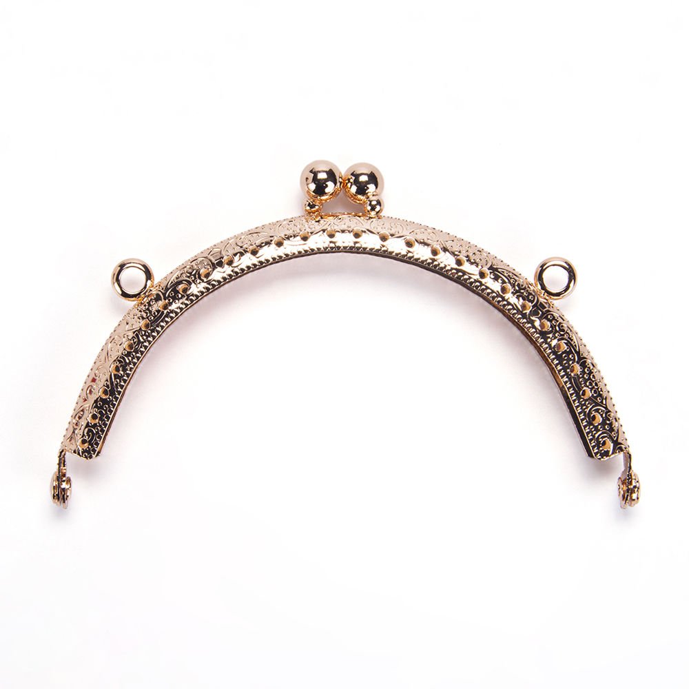 OVAL BAG FRAME 10.5 CM ROSE