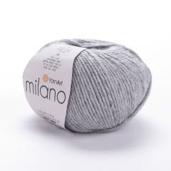 YARNART MILANO - KNITTING YARN LIGHT GREY - 867