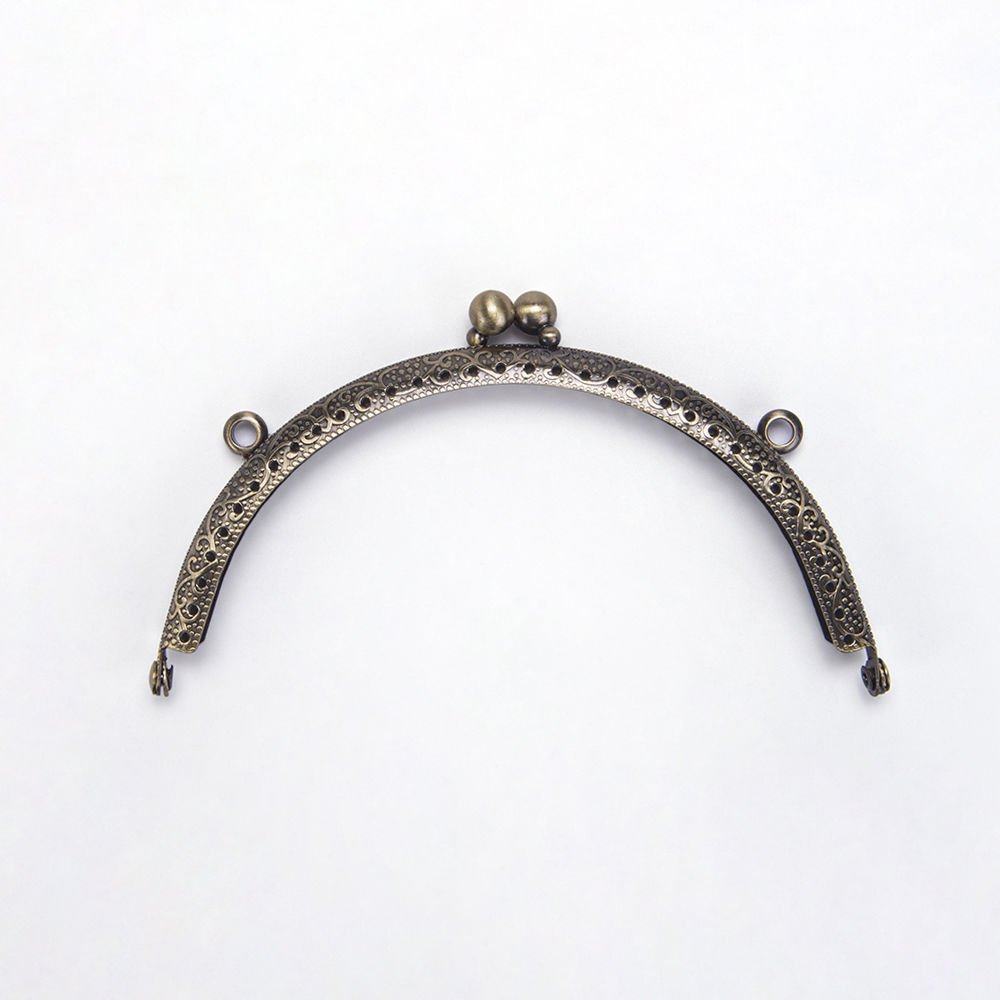 OVAL BAG FRAME 12.5 CM BRONZE