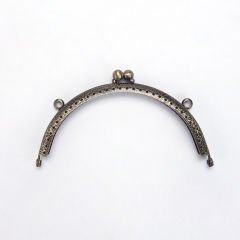 OVAL BAG FRAME 12.5 CM BRONZE