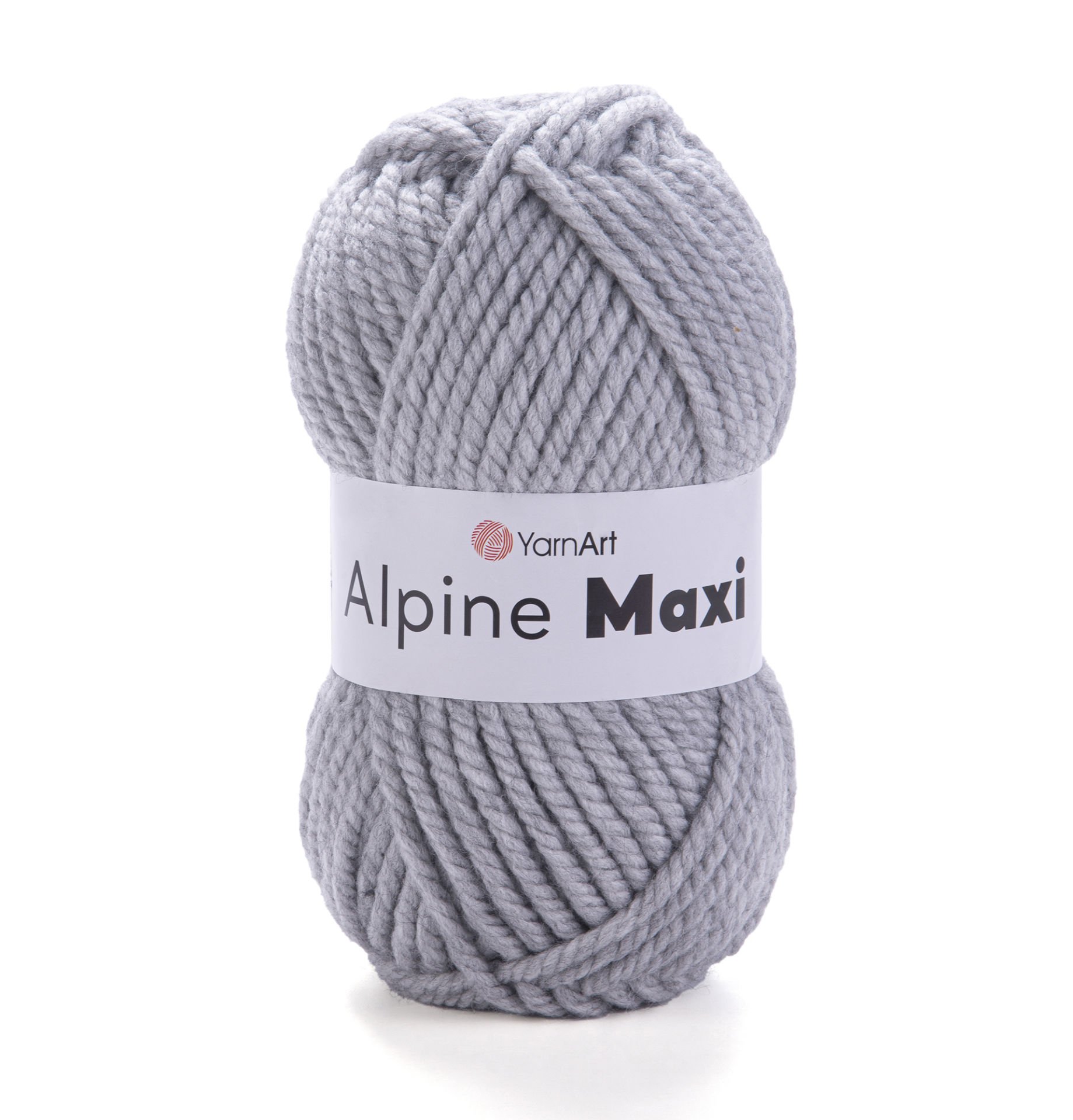 YARNART ALPINE MAXI - KNITTING YARN GREY - 669