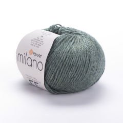 YARNART MILANO - KNITTING YARN RESEDA GREEN - 875