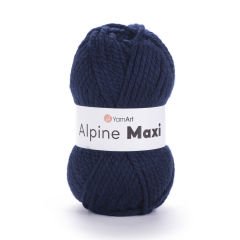 YARNART ALPINE MAXI - KNITTING YARN NAVY - 674