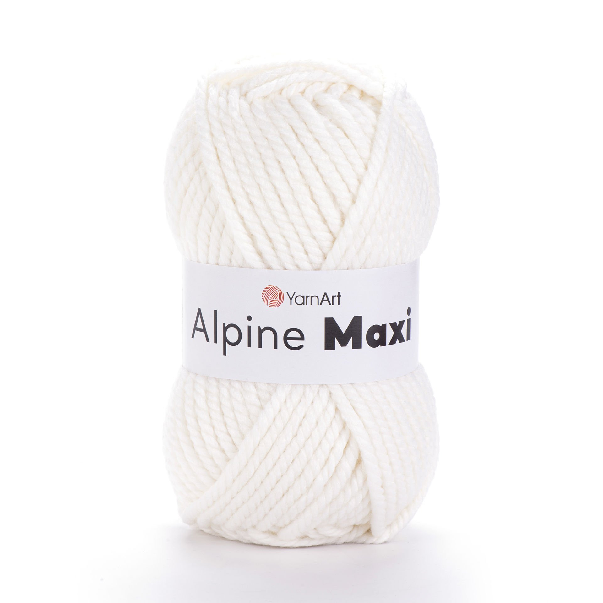 YARNART ALPINE MAXI - KNITTING YARN OPTIC WHITE - 676