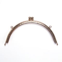 OVAL BAG FRAME 20.5 CM ROSE