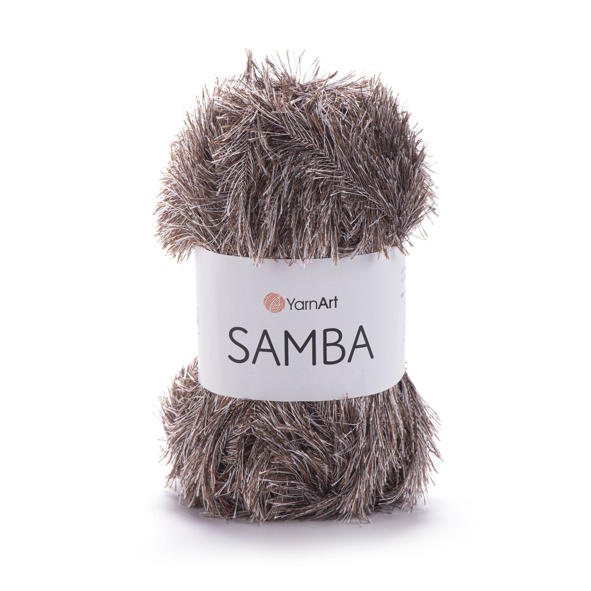 YARNART SAMBA - KNITTING YARN HEATHER BROWN - 99