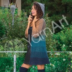 YARNART FLOWERS - MULTICOLOR KNITTING YARN