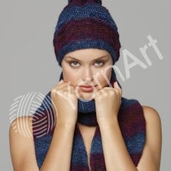 YARNART PACIFIC CHUNKY - MULTICOLOR KNITTING YARN VARIEGATED - 301