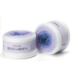 YARNART ROSEGARDEN - MULTICOLOR KNITTING YARN VARIEGATED - 301