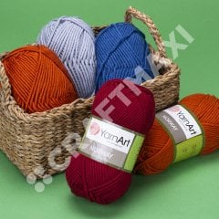 YARNART NORWAY - KNITTING YARN PINK - 849