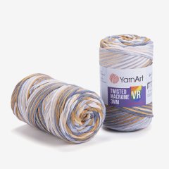 YARNART TWISTED MACRAME 3 MM VR - MACRAME CORD VARIEGATED - 918